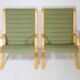 2 fauteuils danois par Fritz Hansen