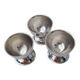 A set of 3 egg cups by Guy Degrenne.