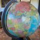 Mappemonde, globe terrestre vintage