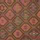 Anatolian handmade kilim rug 267 cm x 137 cm