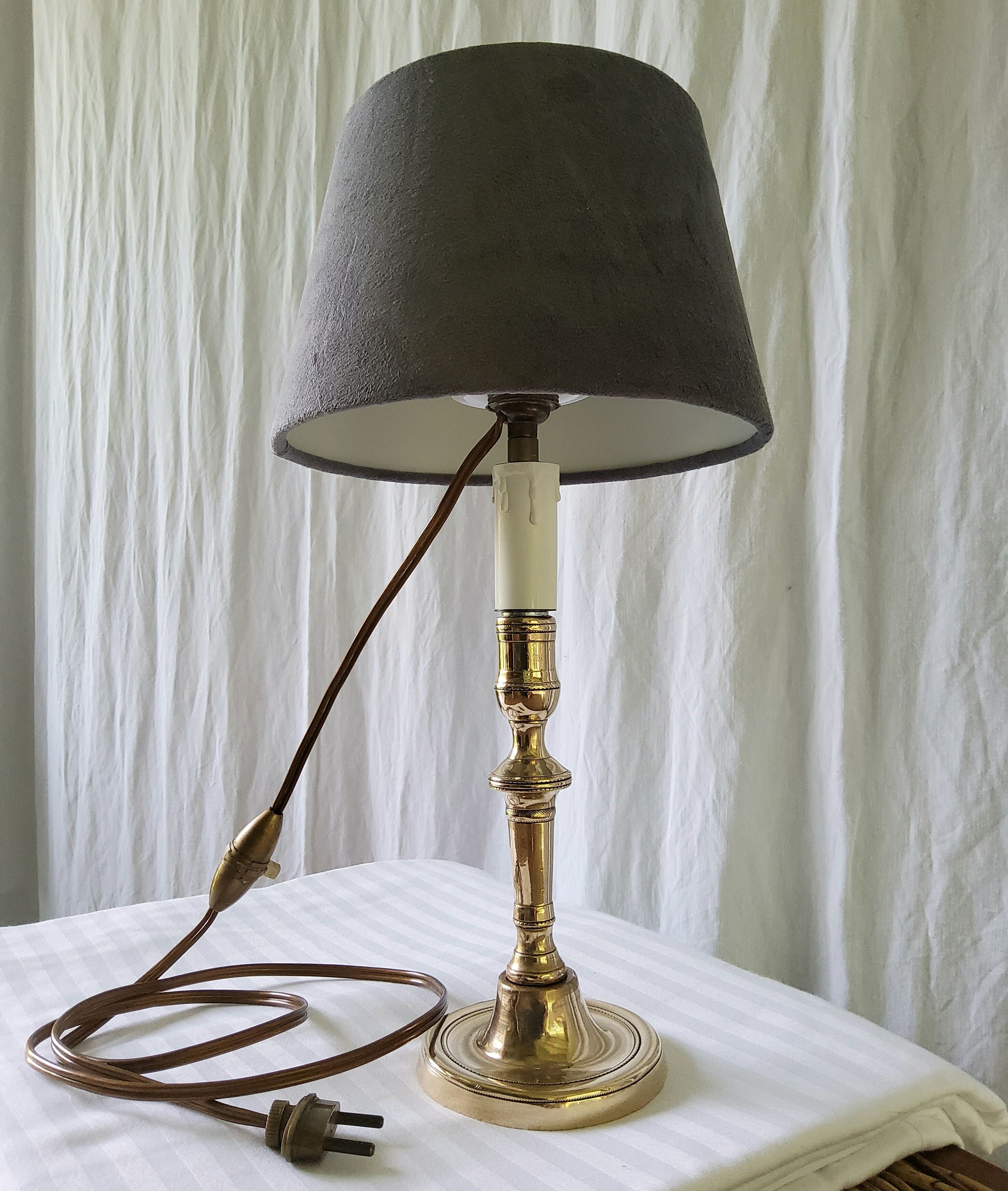 Lampe bougeoir