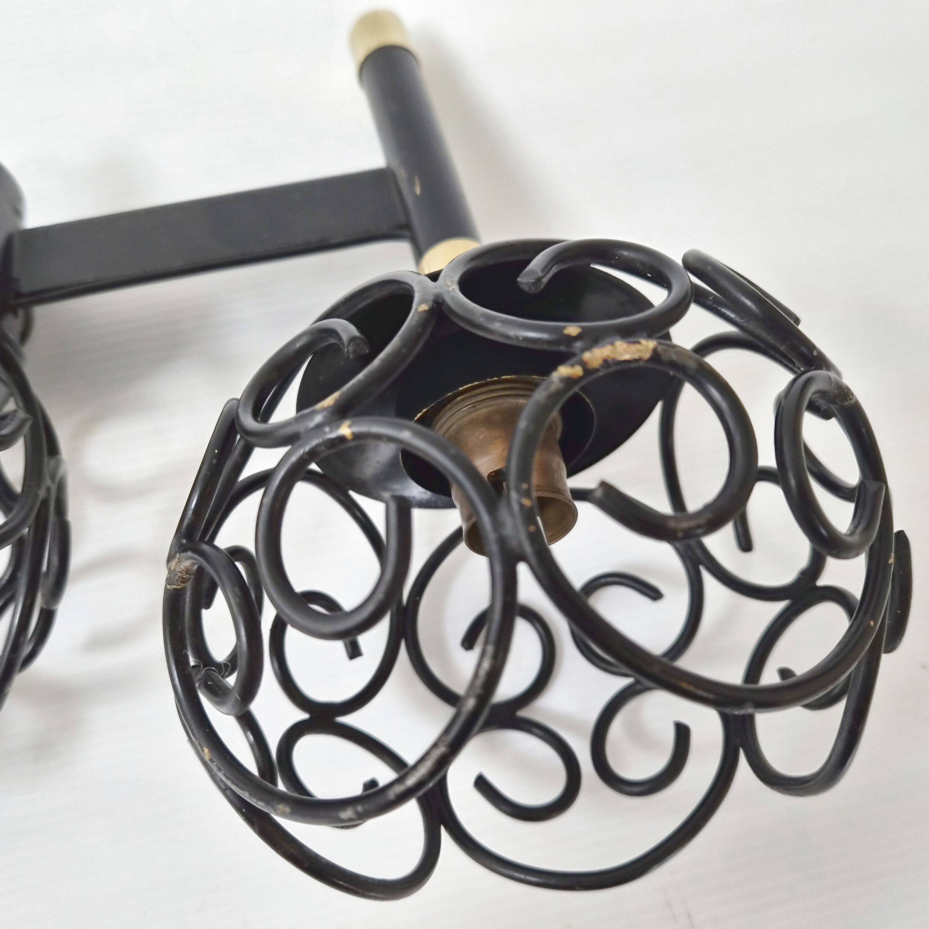 Pair of vintage wall lights from the 1950s