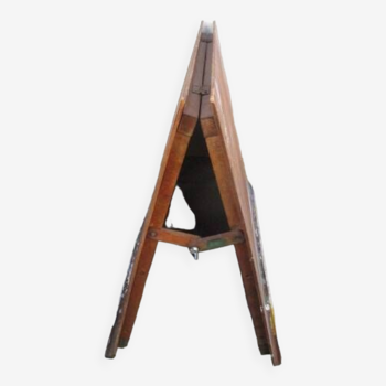 Old wooden table easel - painting