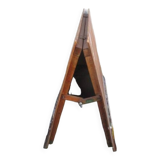 Old wooden table easel - painting