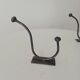 Brutalist coat rack pair