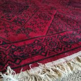 Red wool carpet 160x220cm