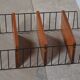 String shelves 3 wooden shelves