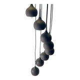 Vintage Hans-Agne Jakobsson Dome Pendant Light for AB Markaryd, 1970s Swe