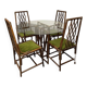 Table et chaises en rotin