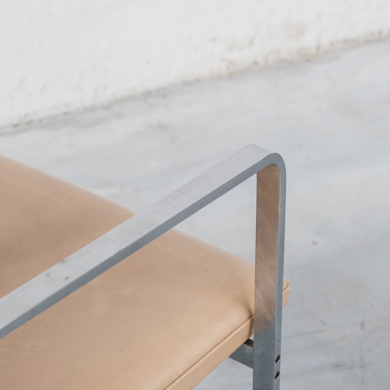 Set of Six Hans J Wegner 'JH811' Mid-Century Steel and Leather Dining Chairs