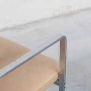 Set of Six Hans J Wegner 'JH811' Mid-Century Steel and Leather Dining Chairs