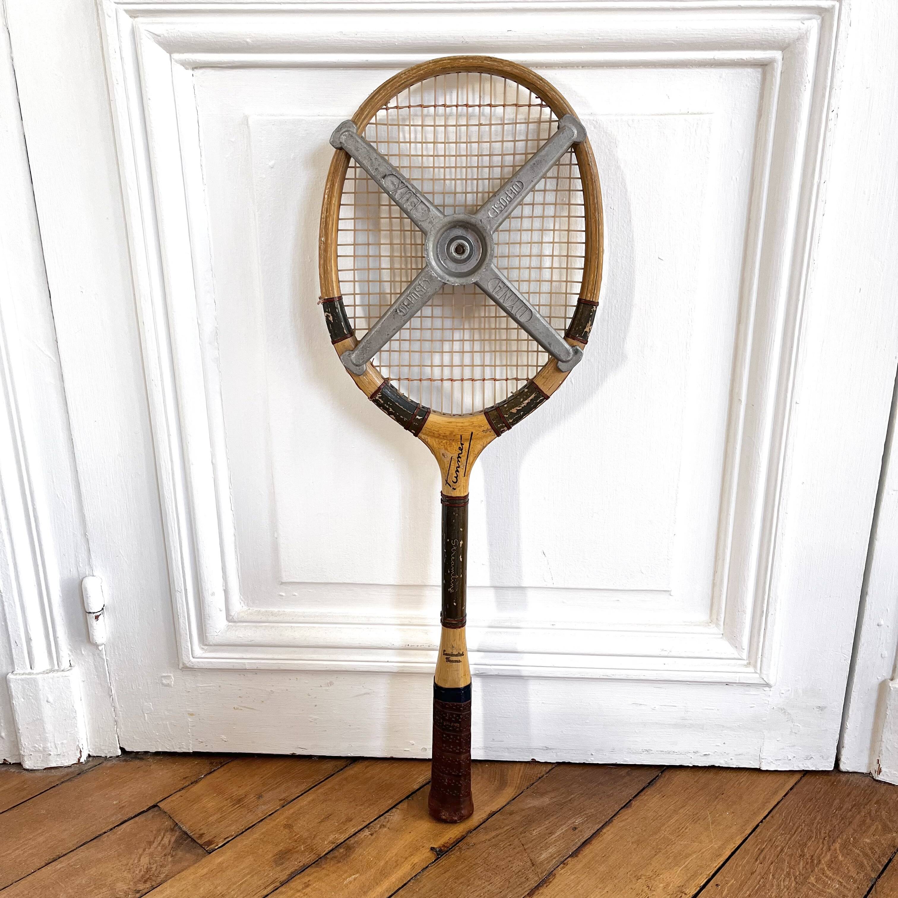 Vintage Tumner racket made in France