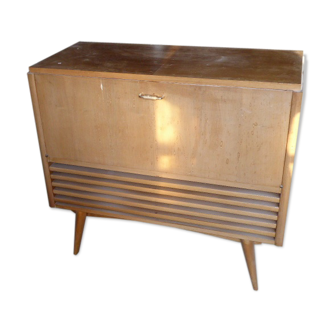 Tsf turntable vintage furniture solid wood