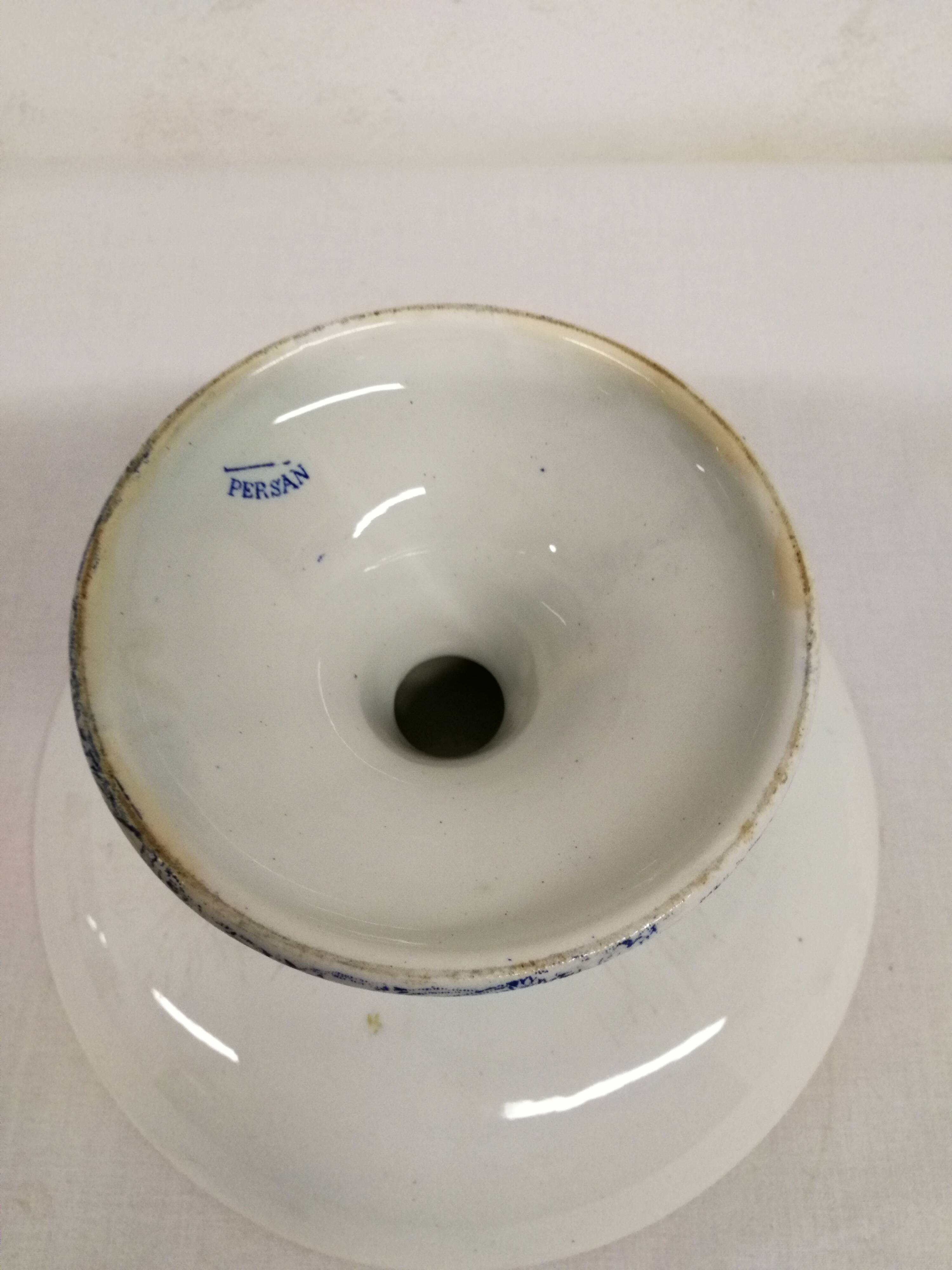 Old earthenware fruit bowl, Persian model