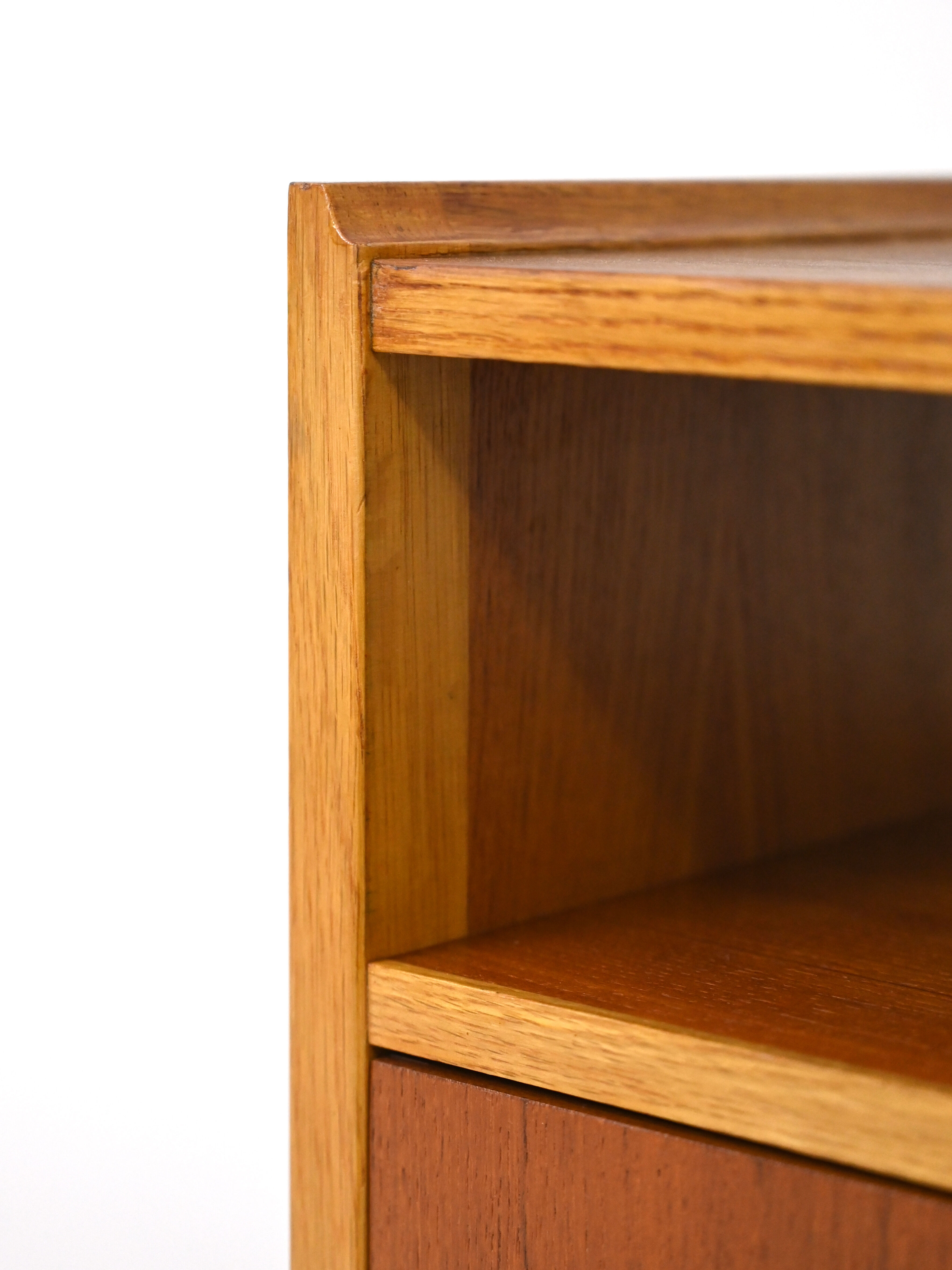 Vintage 50s bedside table with drawer