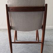 Série de 4 chaises scandinaves en teck, Danemark vers 1960