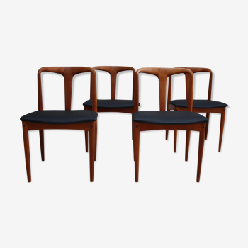 Série de chaises modèle Juliana de Johannes Andersen Danemark années 60