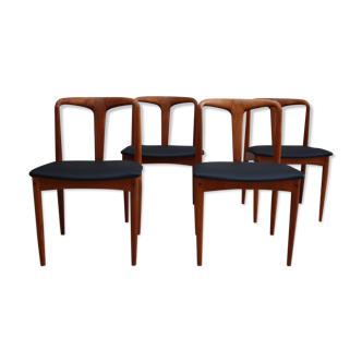 Série de chaises modèle Juliana de Johannes Andersen Danemark années 60