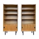 Paire de bibliothèques vintage