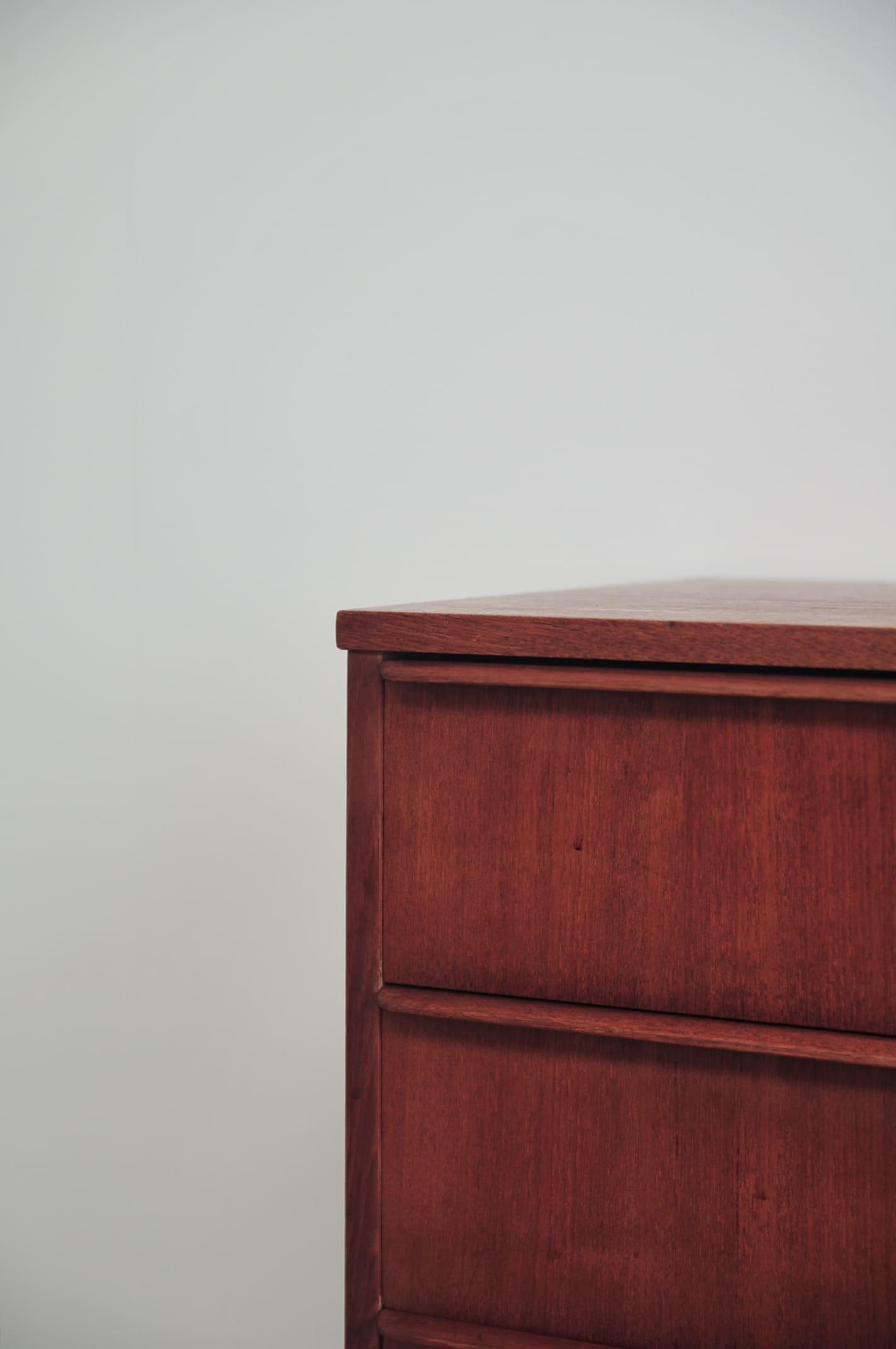 Teak vintage Danish chest of drawers