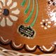 Handmade enameled dish hauswirth soufflenheim