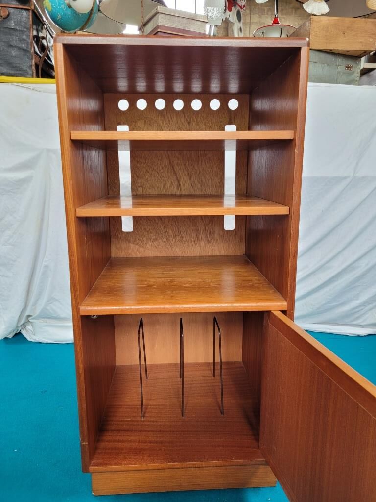 HI-FI G-Plan furniture, teak plated, from the late 70s