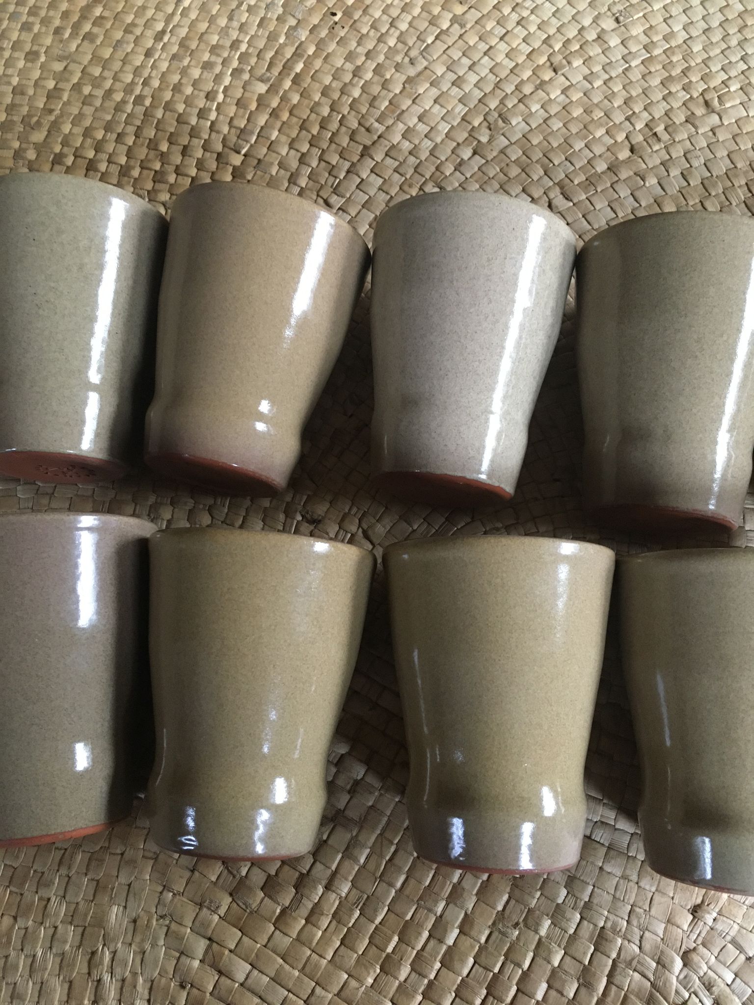 Série de 10 tasses