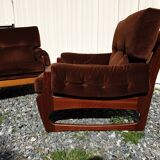 Pair of scandinavian armchairs