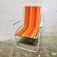 Vintage camping armchair