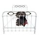 Art Deco brass almond metal bed 120x190