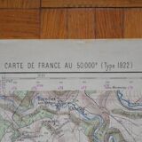 Vintage map of Longuyon