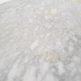 Mid-century round marble dining table, 1970's