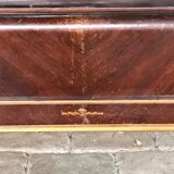 Orion turntable from the 1950s, brown wood and plastic, AL 101 Budapest platter.