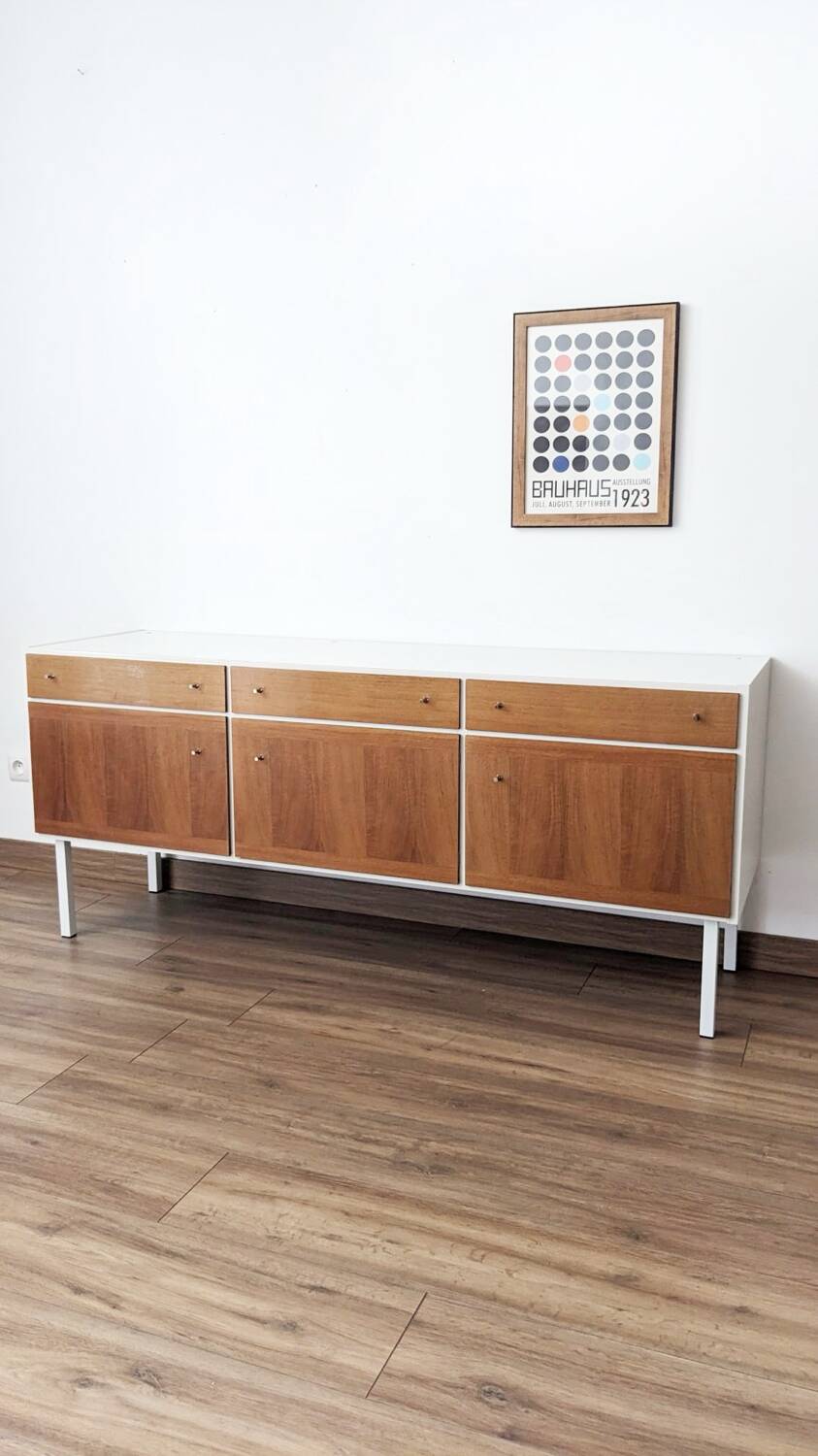 Vintage sideboard with 3 doors and 3 drawers