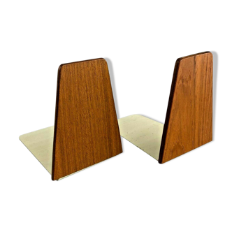 Teak bookends Kai Kristiansen Buchhalter 1970