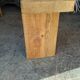 Bench 180 cm old solid wood with patina