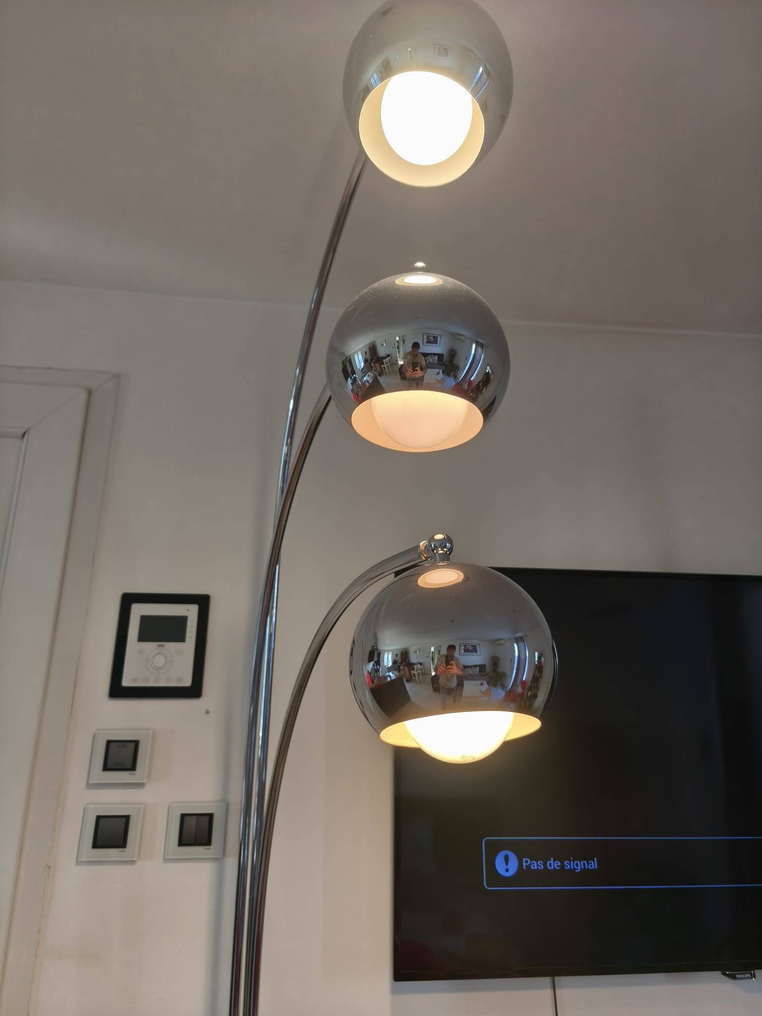 Three-Ball Floor Lamp by Goffredo Reggiani, Italy, 1960