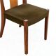 Set de 2 chaises en teck vintage design scandinave