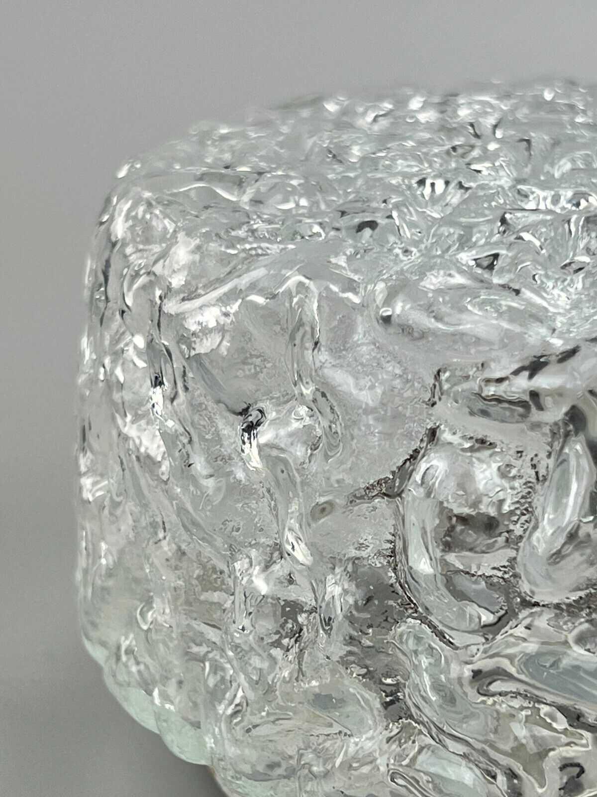 Ceiling lamp glashütte limburg 1960