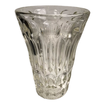 Art deco crystal vase 30s