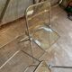 Paire Chaises Plia Jaune Giancarlo Piretti Castelli Vintage