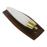 Scandinavian rosewood wall lamp, Sweden, 1950