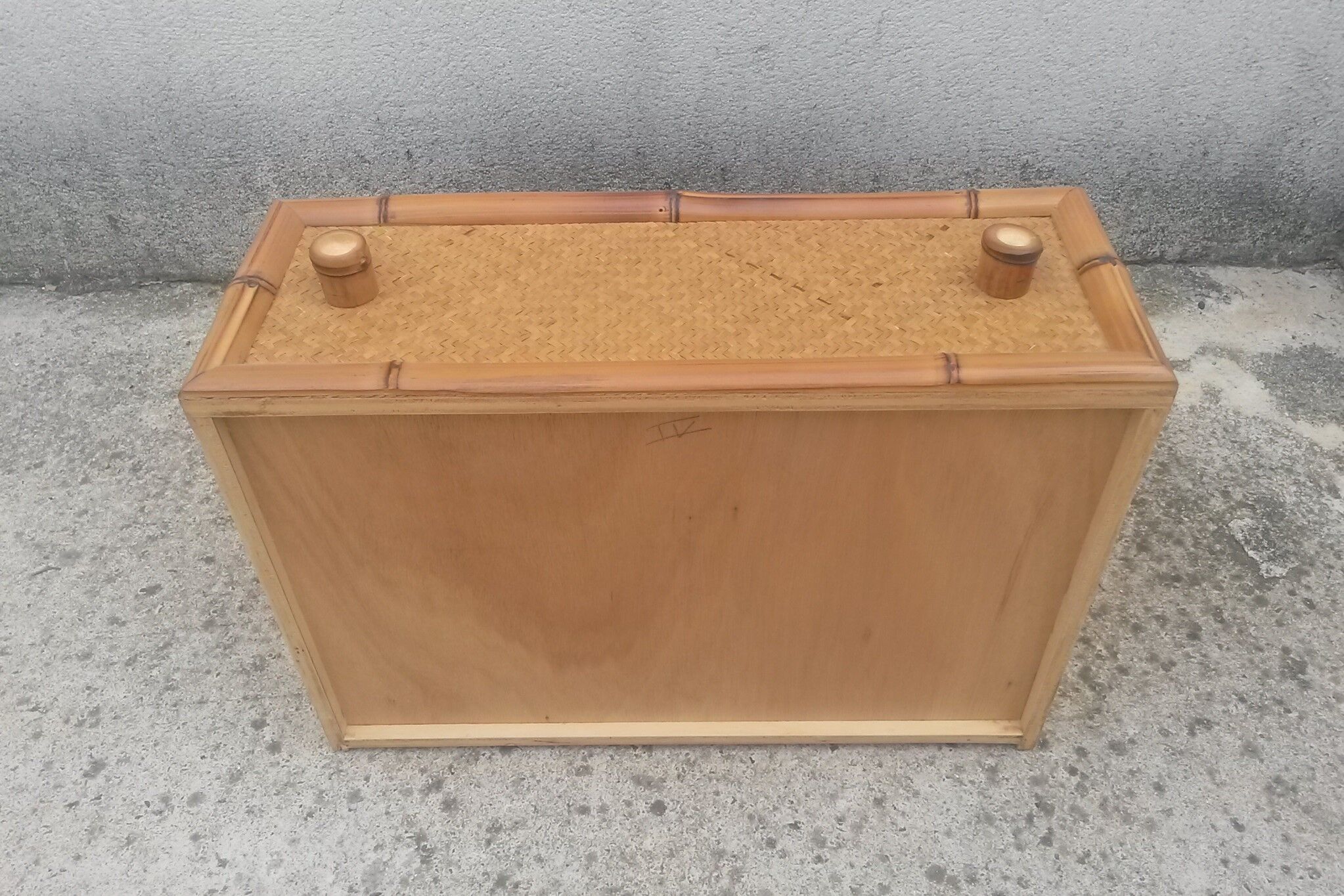 Chiffonnier en bambou 1970