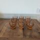 Verres roses vintages
