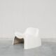 Paire de fauteuils « Toga » en fibre de verre « Space Age » par Sergio Mazza pour Artemide