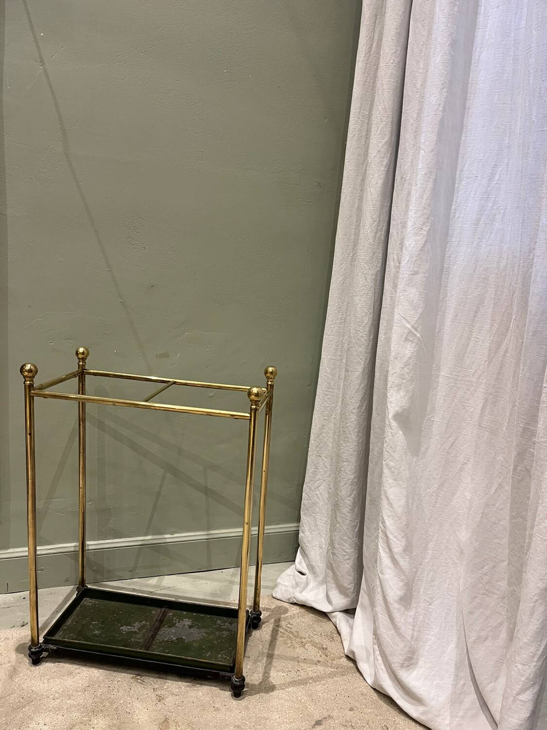 Brass umbrella stand 1930