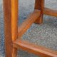 Tabouret paillé en chêne