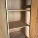 Vintage wooden wardrobe