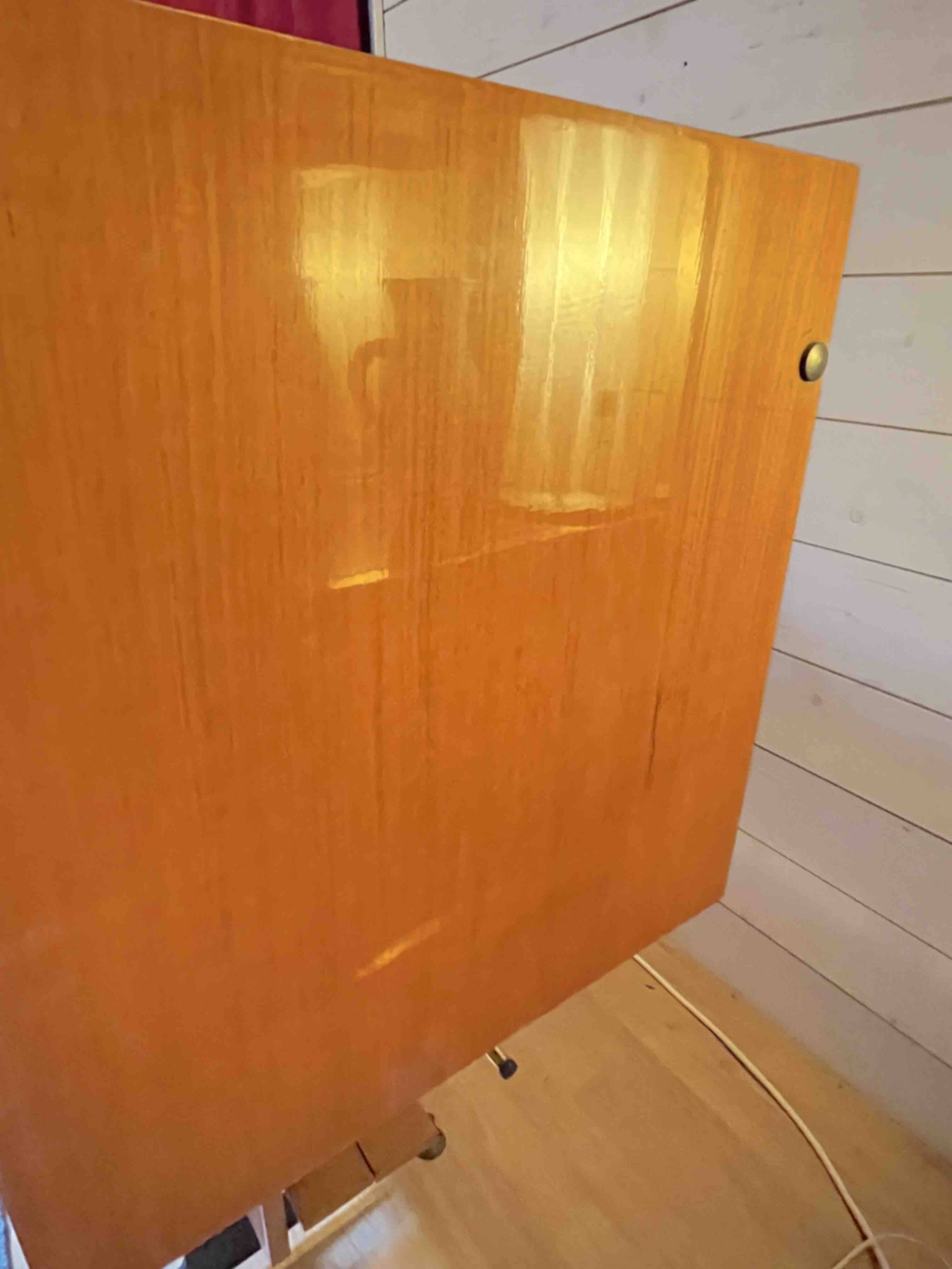 Cantù Italian Bar, wood and brass by Luigi Scremin