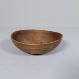 Swedish folk art, unique set of 2 farmer's bowls from the 19th century.